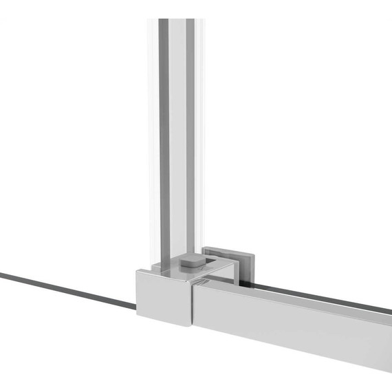 Душевое ограждение Vincea Slim Soft 150x90 см VSR-1SS9015CL, хром/прозрачное фото 6