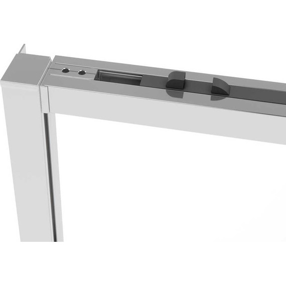 Душевое ограждение Vincea Slim Soft 150x90 см VSR-1SS9015CL, хром/прозрачное фото 9