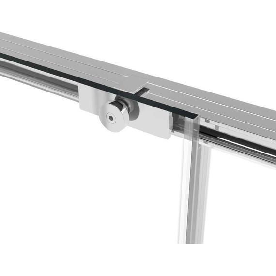 Душевое ограждение Vincea Slim Soft 150x80 см VSR-1SS8015CL, хром/прозрачное фото 7