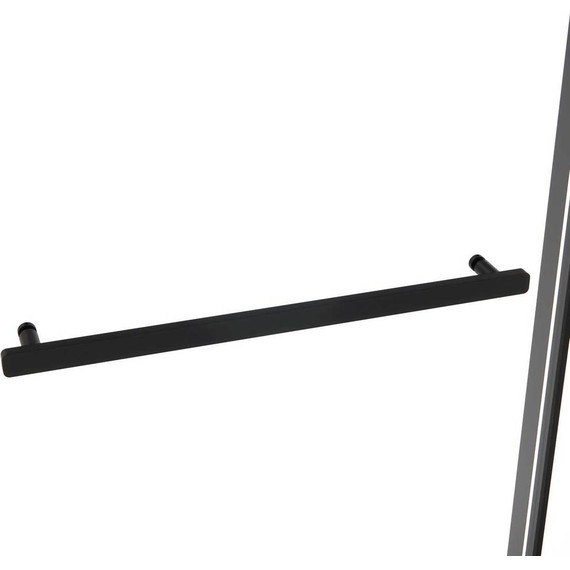 Душевое ограждение Vincea Slim Soft 110x80 см VSR-1SS8011CLB, чёрный/прозрачное фото 7