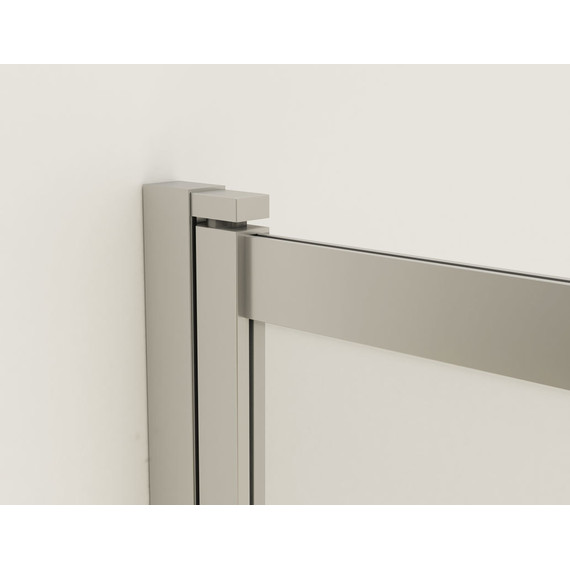 Шторка для ванны Vincea VSB-1E 100 см VSB-1E100CLG, золото/прозрачное фото 5