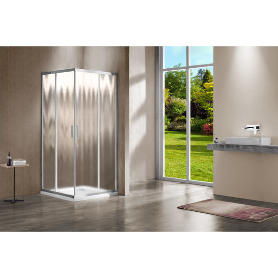 Душевое ограждение Vincea Garda 120x110 см VSS-1G1112CH, хром/матовое фото 2