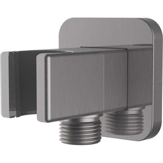 Душевая система для душа с термостатом Vincea Inspire VSFW-3I21MT4GM, вороненая сталь фото 11