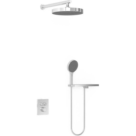 Душевая система для душа с термостатом Vincea Inspire VSFW-3I21MT2RCH фото 2