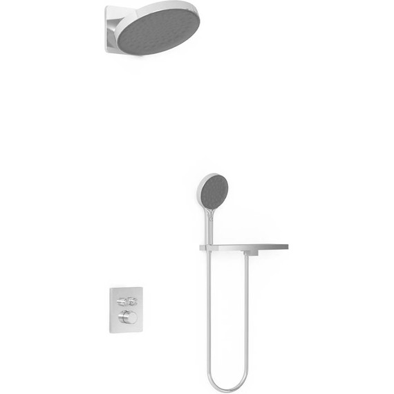 Душевая система для душа с термостатом Vincea Inspire VSFW-3I21MT3RCH фото 2