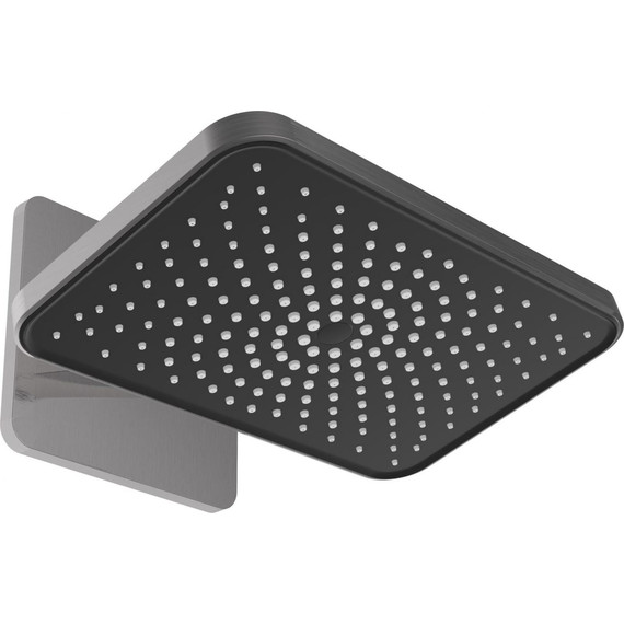 Душевая система для душа с термостатом Vincea VSFW-422TI4GM, вороненая сталь фото 3