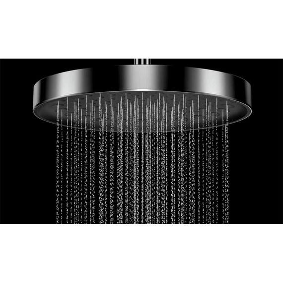 Душевая система для душа с термостатом Vincea Inspire VSFW-3I22MT2MB, чёрный матовый фото 6