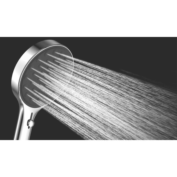 Душевая система для душа с термостатом Vincea Inspire VSFW-3I22MT3RMB, чёрный матовый фото 17