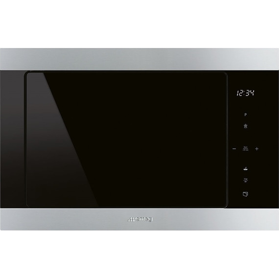 Встраиваемая микроволновая печь Smeg FMI325X фото 