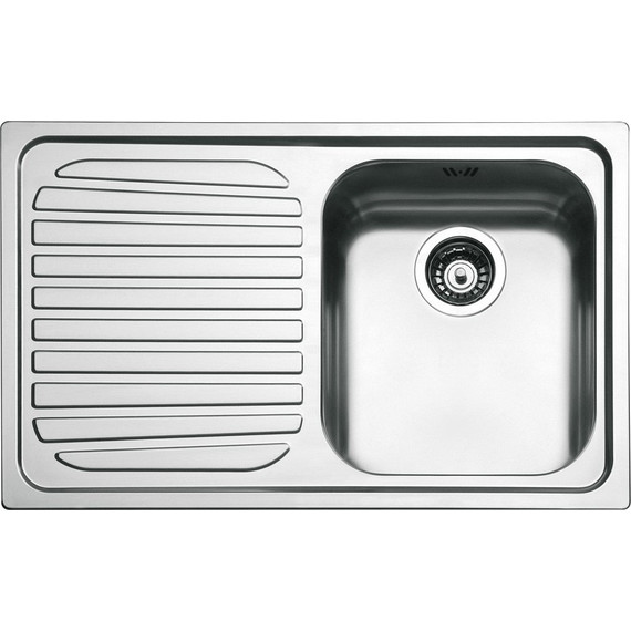 Кухонная мойка Smeg SP791S-2 77, 0,7 мм нержавеющая сталь фото 