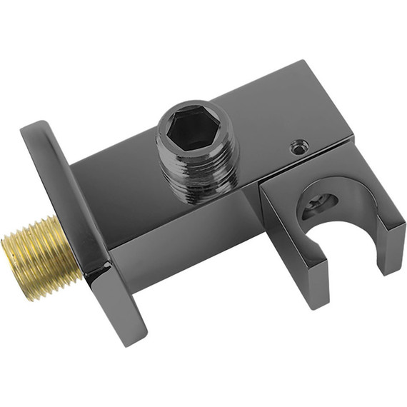 Душевая система для душа с термостатом Vincea VSFW-321MT1GM, вороненая сталь фото 6