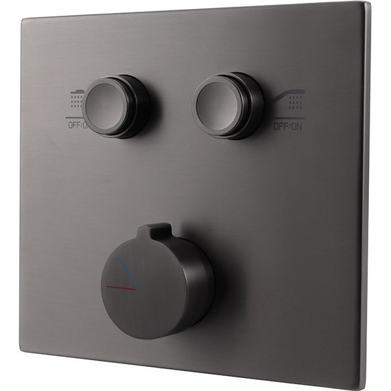 Душевая система для душа Vincea VSFW-4I211GM, вороненая сталь фото 8