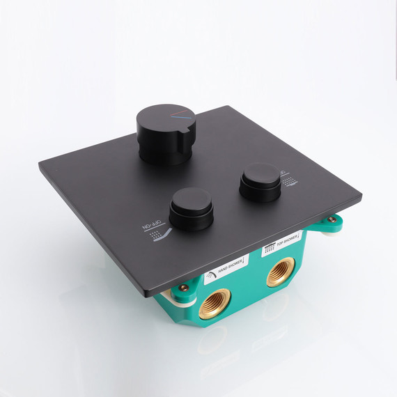 Смеситель для душа Vincea VSCV-421MB (со скрытой частью) матовый черный фото 4