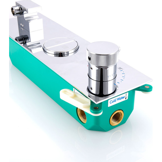 Смеситель для душа с термостатом Vincea VSCV-422TCH (со скрытой частью) фото 3