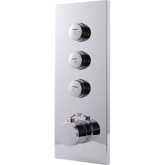 Душевая система для ванны с термостатом Vincea VSFW-433TI3CH фото 5