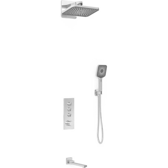Душевая система для ванны с термостатом Vincea VSFW-433TI4CH - 2 Душевая система для ванны с термостатом Vincea VSFW-433TI4CH фото 2