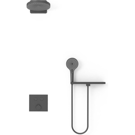 Душевая система для душа Vincea VSFW-4I211RMB, чёрный матовый фото 3