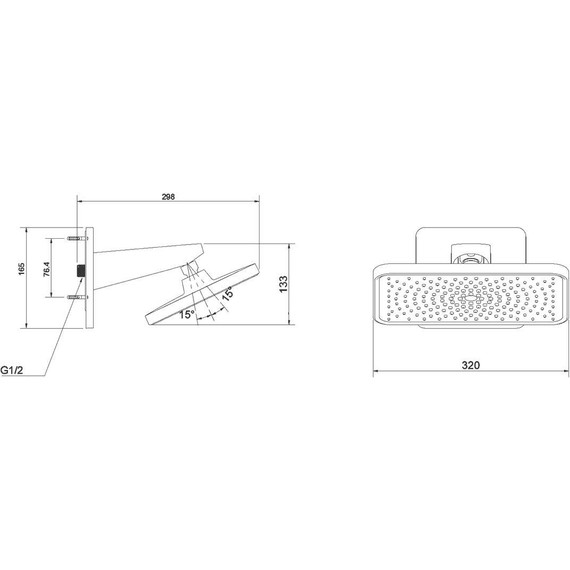 Душевая система для ванны с термостатом Vincea VSFW-433TI4GM, вороненая сталь - 11 Душевая система для ванны с термостатом Vincea VSFW-433TI4GM, вороненая сталь фото 11