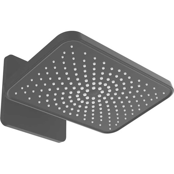 Верхний душ Vincea 320x200 мм VSHD-3I4CMB, черный матовый фото 2