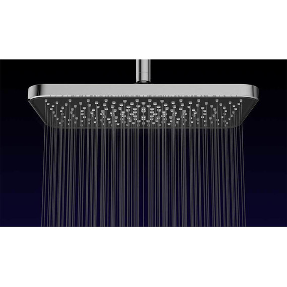 Душевая система для душа с термостатом Vincea VSFW-321MT1RMB, чёрный матовый фото 8