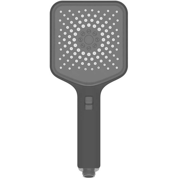 Ручной душ со шлангом Vincea VSHN-3I4HMB, черный матовый фото 