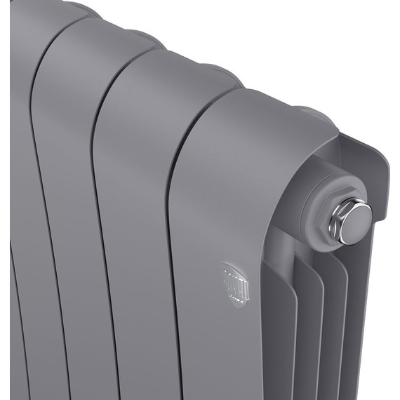 Радиатор Royal Thermo Infinity 500 Silver Satin 800х590 мм (10 секций) - 4 Радиатор Royal Thermo Infinity 500 Silver Satin 800х590 мм (10 секций) фото 4