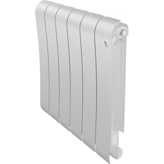 Радиатор Royal Thermo Infinity 500 Bianco Traffico 480х590 мм (6 секций) фото 