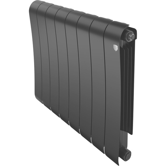 Радиатор Royal Thermo Infinity 500 Noir Sable 640х590 мм (8 секций) фото 