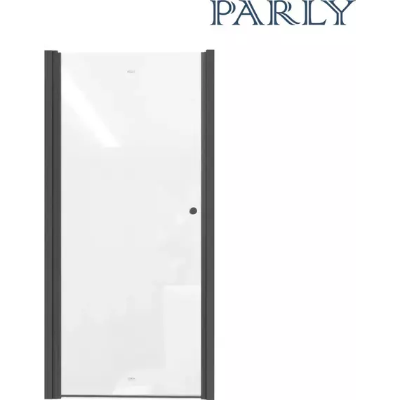 Душевая дверь Parly 70 см DE70B, чёрный/прозрачное - 3 Душевая дверь Parly 70 см DE70B, чёрный/прозрачное фото 3