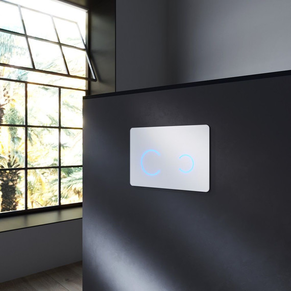 Клавиша смыва для инсталляции AM.PM Touchless Pro I0450B01 сенсорная белая фото 2