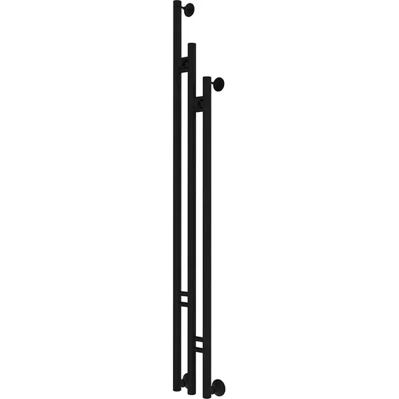 Полотенцесушитель водяной Veconi Maola-B П3 210х1500 мм M150B-B, чёрный фото 2
