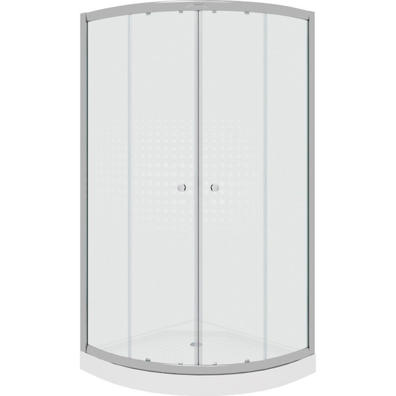 Душевое ограждение Parly 90х90 см Z9111, хром/прозрачное фото 5