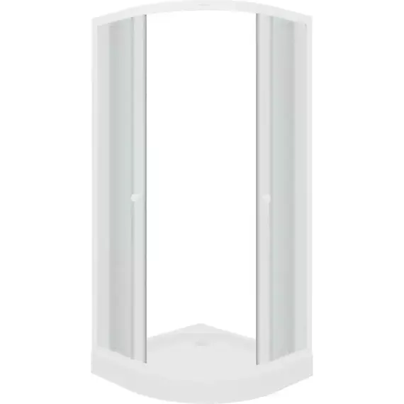 Душевое ограждение Parly 90х90 см ZF91, белый/матовое - 6 Душевое ограждение Parly 90х90 см ZF91, белый/матовое фото 6