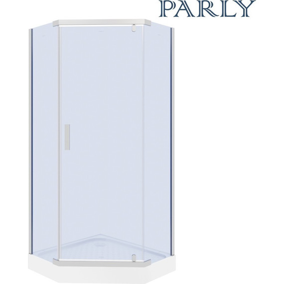 Душевое ограждение Parly 90х90 см ZPE911, хром/тонированное фото 3