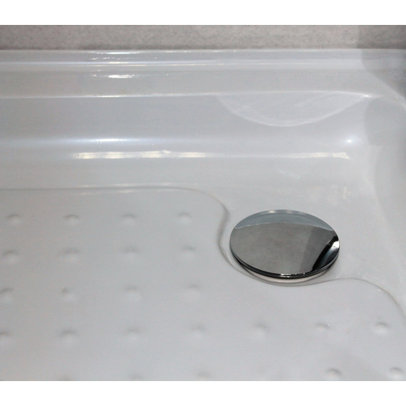 Душевое ограждение Parly 120х80 см ZQ121G, хром/тонированное фото 3