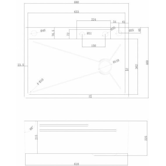 Кухонная мойка Abber Wasser Kreis AF2194SP, сатин, Цвет производителя: сатин - 4 Кухонная мойка Abber Wasser Kreis AF2194SP, сатин, Цвет производителя: сатин фото 4
