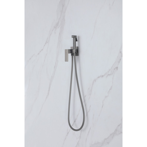 Набор для гигиенического душа Abber Daheim AF8226NG, никель - 3 Набор для гигиенического душа Abber Daheim AF8226NG, никель фото 3