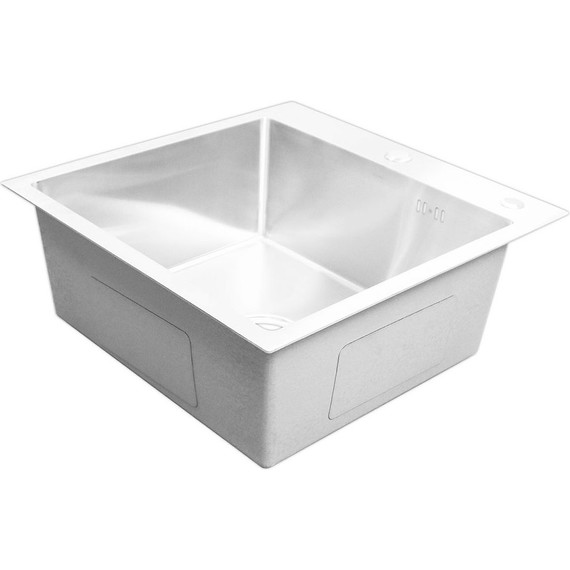 Кухонная мойка Azario Mia 0.8 мм AZS5050M, Цвет производителя: нержавеющая сталь - 3 Кухонная мойка Azario Mia 0.8 мм AZS5050M, Цвет производителя: нержавеющая сталь фото 3