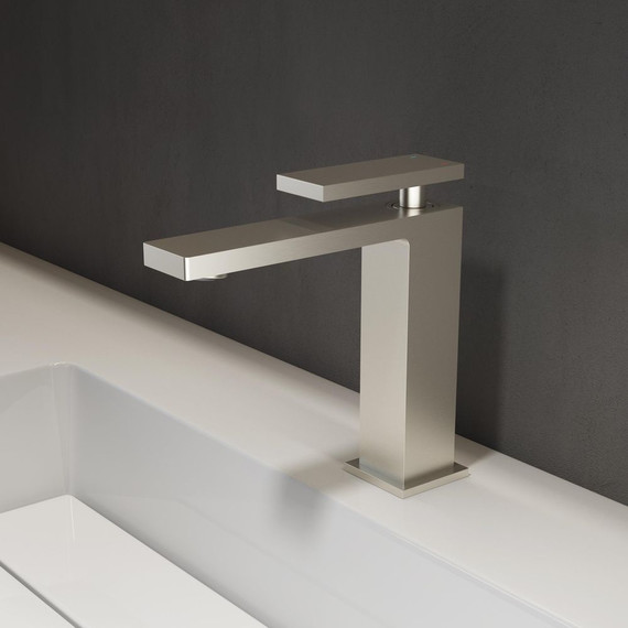 Смеситель для раковины Vincea Dice VBF-2DS1BN, сатин фото 2