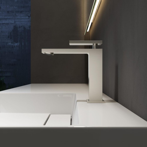 Смеситель для раковины Vincea Dice VBF-2DS1BN, сатин фото 3