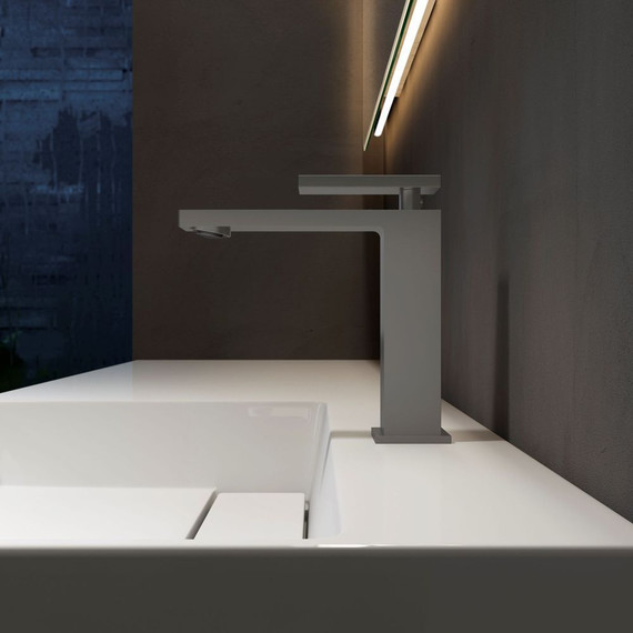 Смеситель для раковины Vincea Dice VBF-2DS1GM, вороненая сталь - 3 Смеситель для раковины Vincea Dice VBF-2DS1GM, вороненая сталь фото 3