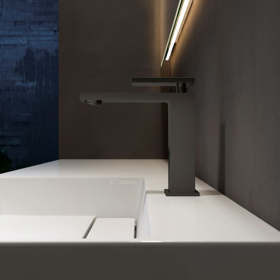 Смеситель для раковины Vincea Dice VBF-2DS1MB, чёрный - 3 Смеситель для раковины Vincea Dice VBF-2DS1MB, чёрный фото 3