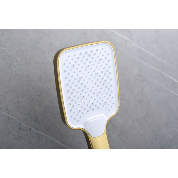 Смеситель для ванны Raglo R01.30.03, сатин золотой фото 10