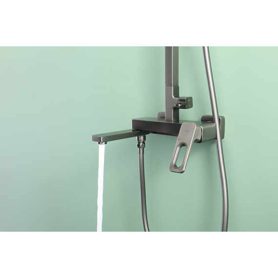 Душевая система Raglo R51.24.09, графит фото 11