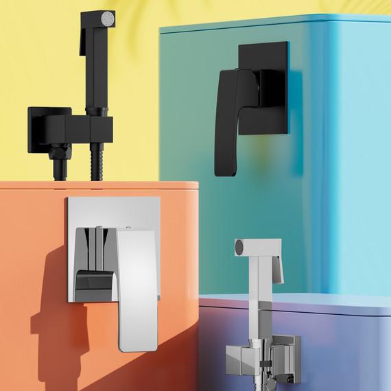 Набор для гигиенического душа Raglo R01.53 (со скрытой частью) хром - 11 Набор для гигиенического душа Raglo R01.53 (со скрытой частью) хром фото 11