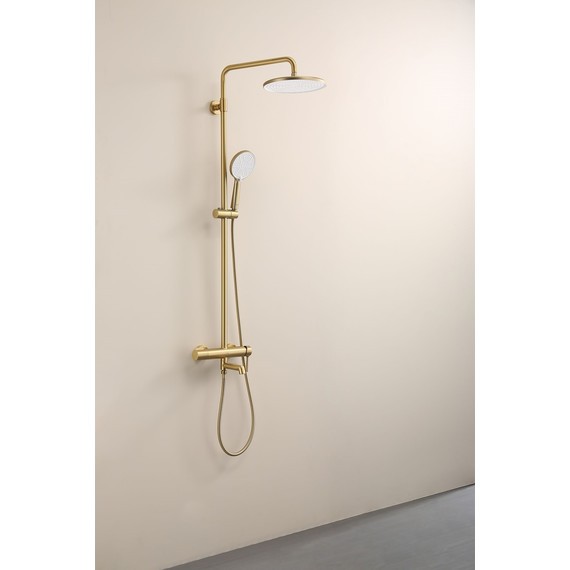 Душевая система Raglo R20.24.03, сатин золотой фото 3