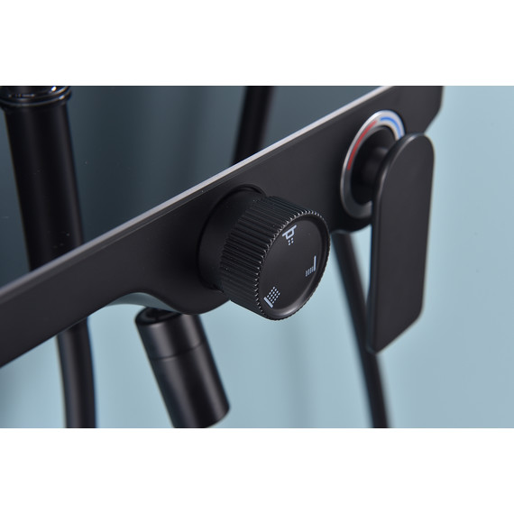 Душевая система Raglo R60.24.06, чёрный фото 12