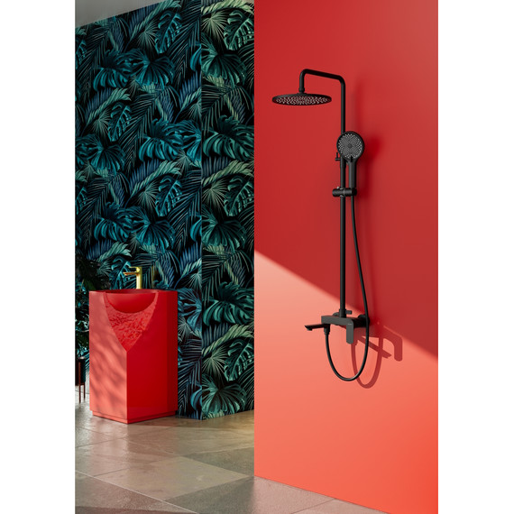 Душевая система Raglo R03.24.06, чёрный фото 3