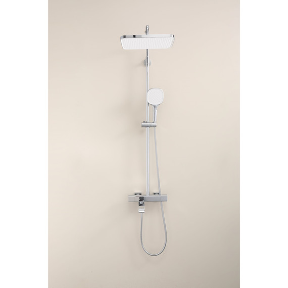 Душевая система с термостатом Raglo R22.26, хром фото 3