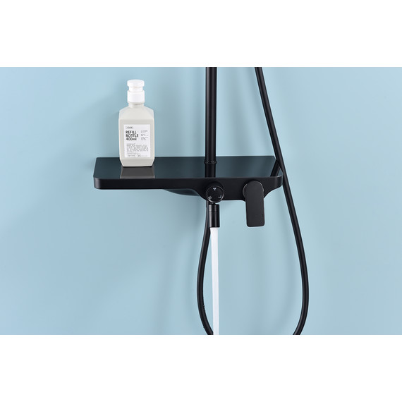 Душевая система Raglo R60.24.06, чёрный фото 10